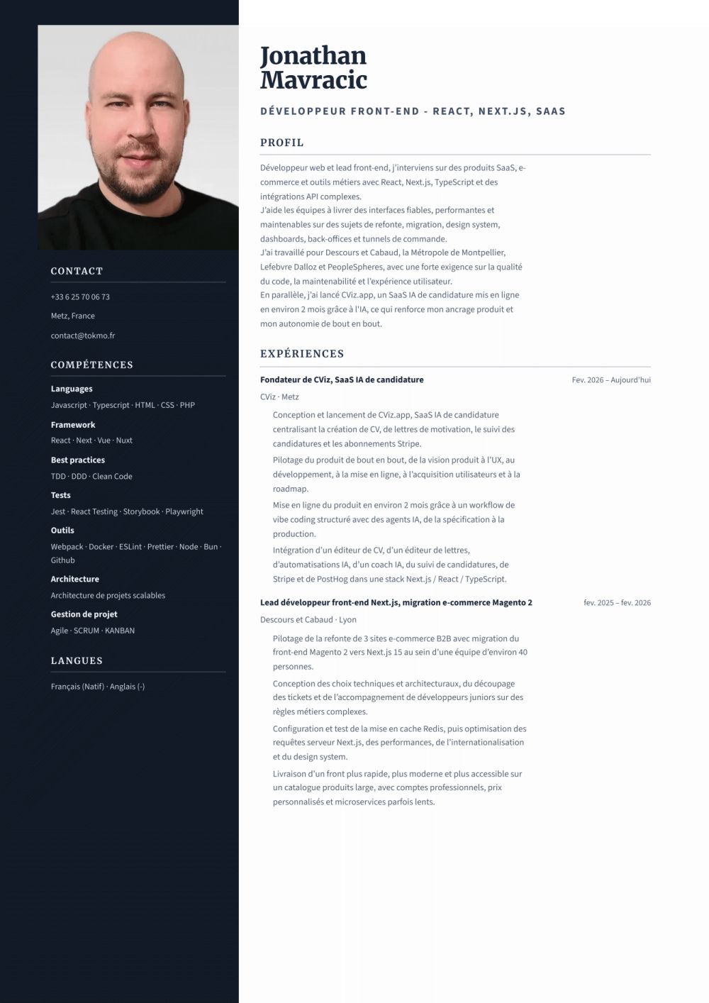 CV